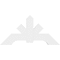 Ekena Millwork Vanguard Architectural Grade PVC Gable Bracket, 36"W x 18"H x 2"D x 4"F, 12/12 Pitch GBP036X18X0204VAN00 - alternate 2